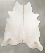 Champagne XX-Large Brazilian Cowhide Rug 8'0"H x 7'2"W #A54900 by Hudson Hides