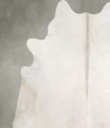 Champagne XX-Large Brazilian Cowhide Rug 8'0"H x 7'2"W #A54900 by Hudson Hides