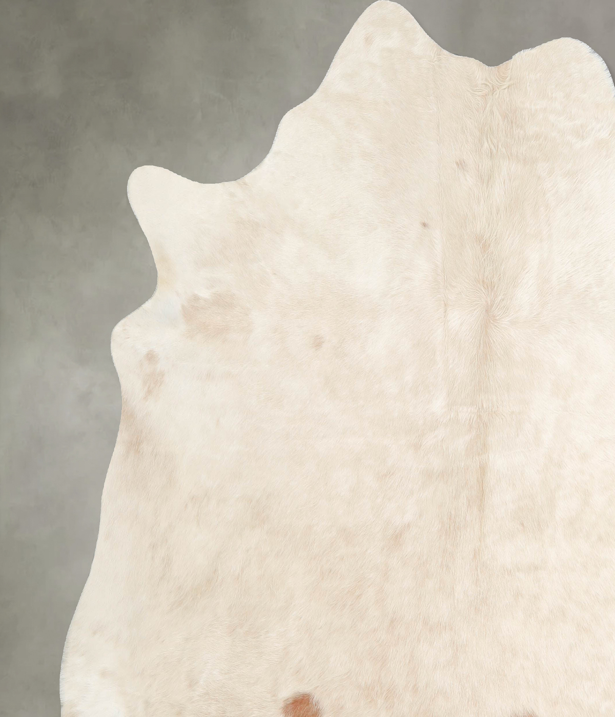 Champagne X-Large Brazilian Cowhide Rug 7'1"H x 6'7"W #A54917 by Hudson Hides