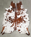 Tricolor XX-Large Brazilian Cowhide Rug 7'8"H x 7'1"W #A54923 by Hudson Hides