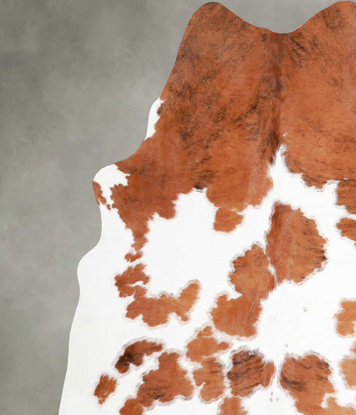 Tricolor XX-Large Brazilian Cowhide Rug 7'4"H x 6'10"W #A54927 by Hudson Hides