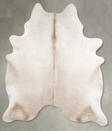 Champagne XX-Large Brazilian Cowhide Rug 7'8"H x 6'9"W #A54936 by Hudson Hides