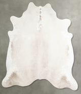 Champagne X-Large Brazilian Cowhide Rug 6'8"H x 6'7"W #A54939 by Hudson Hides