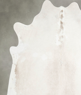 Champagne X-Large Brazilian Cowhide Rug 6'8"H x 6'7"W #A54939 by Hudson Hides