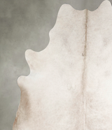 Champagne XX-Large Brazilian Cowhide Rug 8'1"H x 7'8"W #A54940 by Hudson Hides