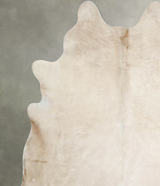 Champagne XX-Large Brazilian Cowhide Rug 7'8"H x 7'5"W #A54941 by Hudson Hides