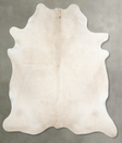 Champagne X-Large Brazilian Cowhide Rug 7'0"H x 6'4"W #A54942 by Hudson Hides