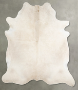 Champagne X-Large Brazilian Cowhide Rug 7'0"H x 6'4"W #A54942 by Hudson Hides