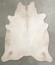 Champagne XX-Large Brazilian Cowhide Rug 7'3"H x 6'11"W #A54943 by Hudson Hides