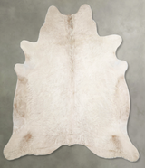 Champagne XX-Large Brazilian Cowhide Rug 7'3"H x 6'11"W #A54943 by Hudson Hides