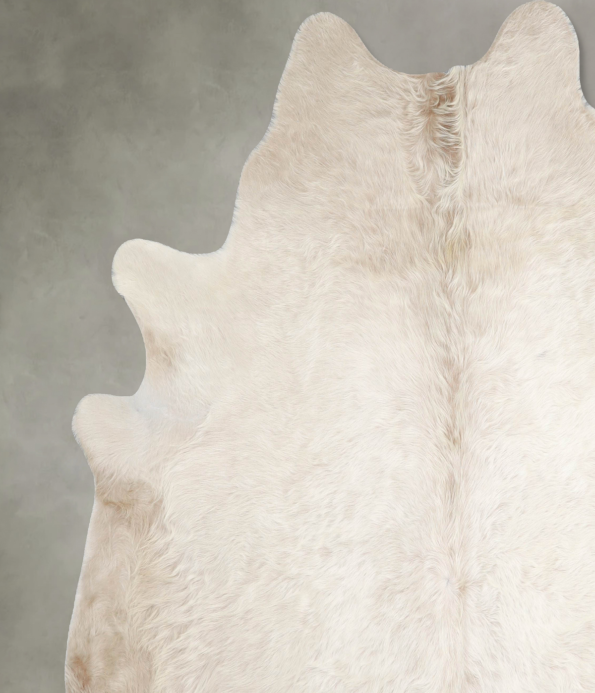 Champagne XX-Large Brazilian Cowhide Rug 7'3"H x 6'11"W #A54943 by Hudson Hides