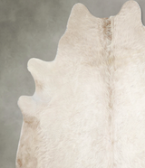 Champagne XX-Large Brazilian Cowhide Rug 7'3"H x 6'11"W #A54943 by Hudson Hides