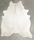 Champagne XX-Large Brazilian Cowhide Rug 7'8"H x 6'9"W #A54945 by Hudson Hides