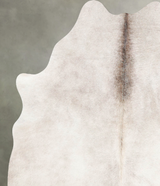 Champagne Medium Brazilian Cowhide Rug 6'1"H x 4'11"W #A54946 by Hudson Hides