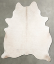 Champagne X-Large Brazilian Cowhide Rug 7'2"H x 5'8"W #A54948 by Hudson Hides