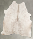 Champagne Large Brazilian Cowhide Rug 6'0"H x 5'3"W #A54949 by Hudson Hides