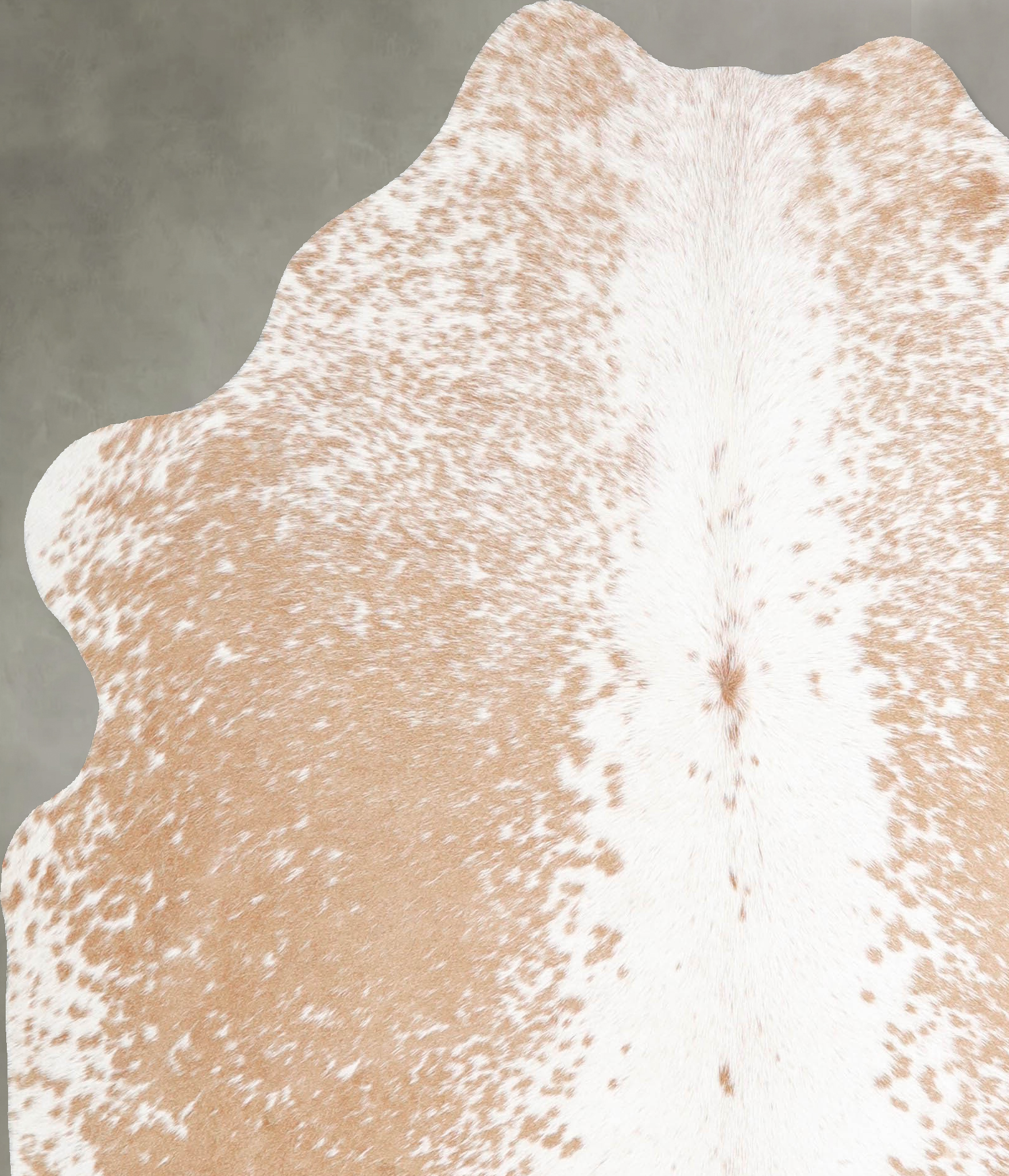 Beige and White Cowhide Rug #A54959