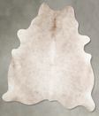 Champagne X-Large Brazilian Cowhide Rug 7'0"H x 6'1"W #A54961 by Hudson Hides
