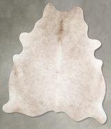 Champagne X-Large Brazilian Cowhide Rug 7'0"H x 6'1"W #A54961 by Hudson Hides