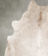 Champagne X-Large Brazilian Cowhide Rug 7'0"H x 6'1"W #A54961 by Hudson Hides