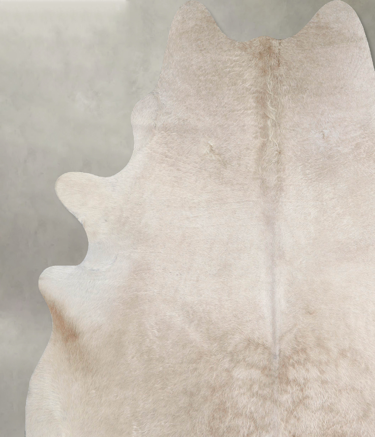 Champagne XX-Large Brazilian Cowhide Rug 7'8"H x 6'7"W #A54973 by Hudson Hides