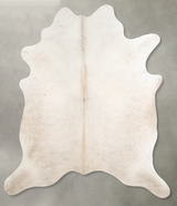 Champagne X-Large Brazilian Cowhide Rug 7'3"H x 6'5"W #A54974 by Hudson Hides