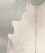 Champagne X-Large Brazilian Cowhide Rug 7'5"H x 6'6"W #A54975 by Hudson Hides