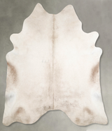 Champagne XX-Large Brazilian Cowhide Rug 7'9"H x 7'1"W #A54977 by Hudson Hides