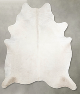 Champagne X-Large Brazilian Cowhide Rug 7'4"H x 6'7"W #A54978 by Hudson Hides