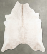 Champagne XX-Large Brazilian Cowhide Rug 7'9"H x 6'10"W #A54980 by Hudson Hides