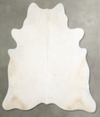 Champagne XX-Large Brazilian Cowhide Rug 7'5"H x 6'10"W #A54984 by Hudson Hides