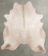 Champagne XX-Large Brazilian Cowhide Rug 8'1"H x 6'5"W #A54985 by Hudson Hides