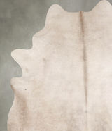 Champagne XX-Large Brazilian Cowhide Rug 8'1"H x 6'5"W #A54985 by Hudson Hides
