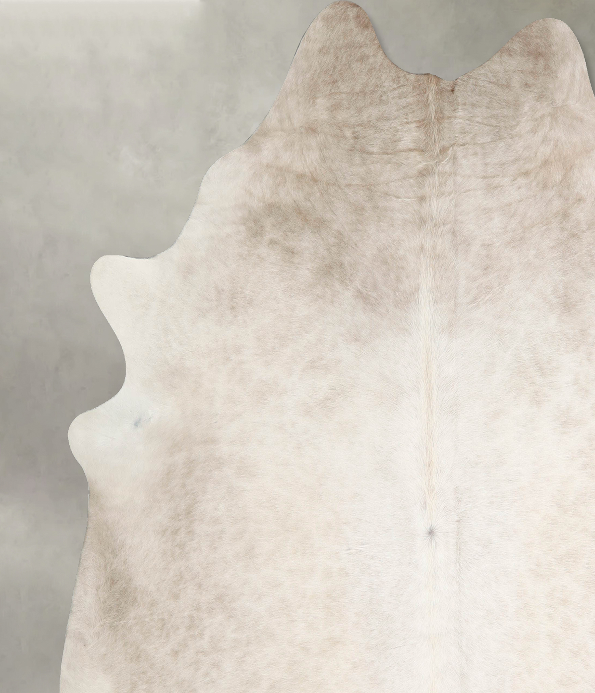 Champagne XX-Large Brazilian Cowhide Rug 7'8"H x 6'10"W #A54986 by Hudson Hides