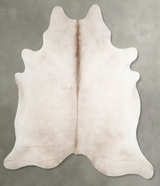 Champagne XX-Large Brazilian Cowhide Rug 8'0"H x 7'5"W #A54987 by Hudson Hides