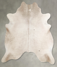 Champagne XX-Large Brazilian Cowhide Rug 7'5"H x 6'10"W #A54989 by Hudson Hides