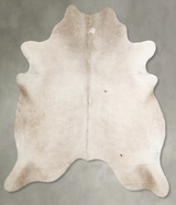 Champagne XX-Large Brazilian Cowhide Rug 7'5"H x 6'10"W #A54989 by Hudson Hides