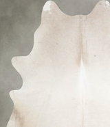 Champagne XX-Large Brazilian Cowhide Rug 7'11"H x 6'9"W #A54990 by Hudson Hides