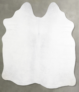 Light Grey Medium Brazilian Cowhide Rug 4'7"H x 4'4"W #A54997 by Hudson Hides