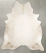 Champagne XX-Large Brazilian Cowhide Rug 7'11"H x 7'3"W #A55008 by Hudson Hides