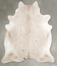 Champagne X-Large Brazilian Cowhide Rug 7'1"H x 6'8"W #A55010 by Hudson Hides