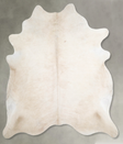 Champagne XX-Large Brazilian Cowhide Rug 7'11"H x 7'0"W #A55011 by Hudson Hides