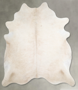 Champagne XX-Large Brazilian Cowhide Rug 7'11"H x 7'0"W #A55011 by Hudson Hides