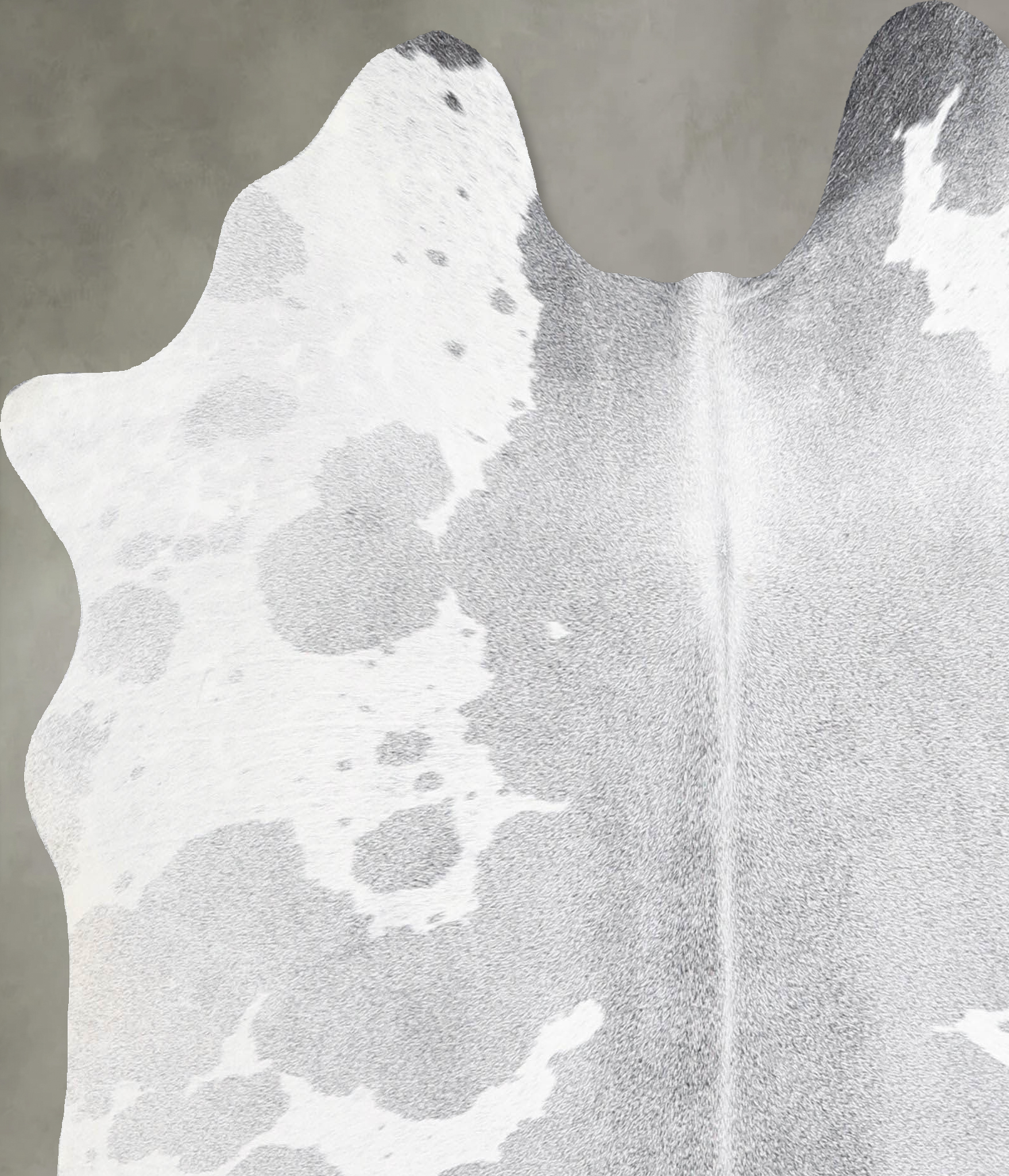 Medium Grey Cowhide Rug #A55017