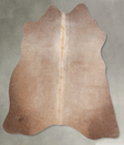 Taupe Medium Brazilian Cowhide Rug 4'11"H x 4'3"W #A55019 by Hudson Hides