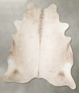 Champagne XX-Large Brazilian Cowhide Rug 7'5"H x 6'11"W #A55042 by Hudson Hides