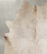 Champagne X-Large Brazilian Cowhide Rug 7'6"H x 6'8"W #A55043 by Hudson Hides