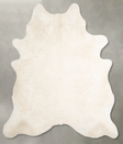 Champagne X-Large Brazilian Cowhide Rug 6'10"H x 6'3"W #A55044 by Hudson Hides