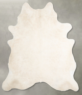 Champagne X-Large Brazilian Cowhide Rug 6'10"H x 6'3"W #A55044 by Hudson Hides