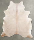 Champagne Large Brazilian Cowhide Rug 6'7"H x 5'10"W #A55047 by Hudson Hides